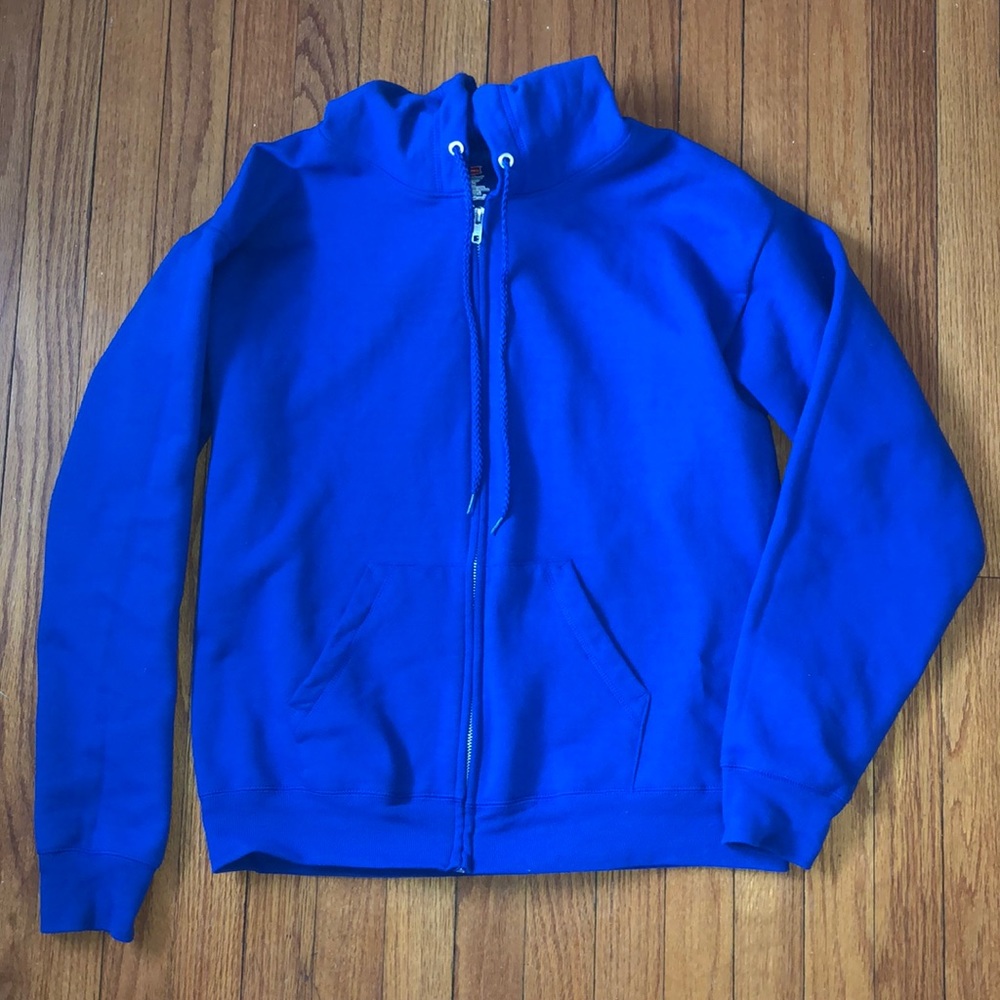 BRAND NEW Hanes Oversized Zip-Up sweatshirt